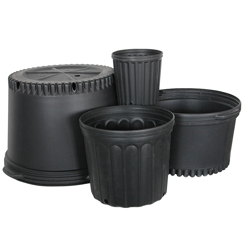 Blow Molded Nursery Pot 3 Gallon Pot Black Pot