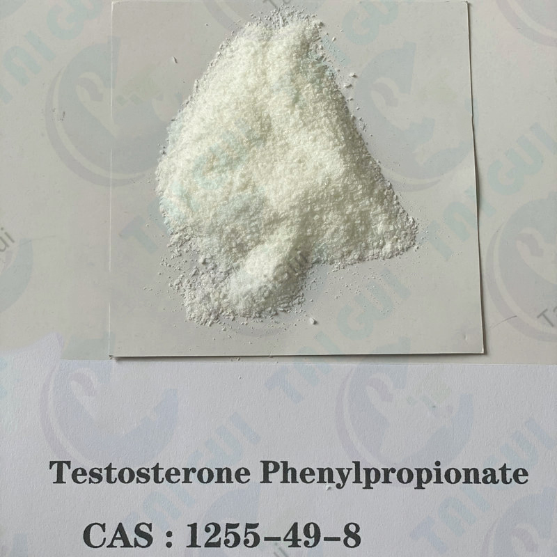 حقن بناء العضلات التيستوستيرون Phenylpropionate TPP الستيرويد مسحوق CAS 1255-49-8