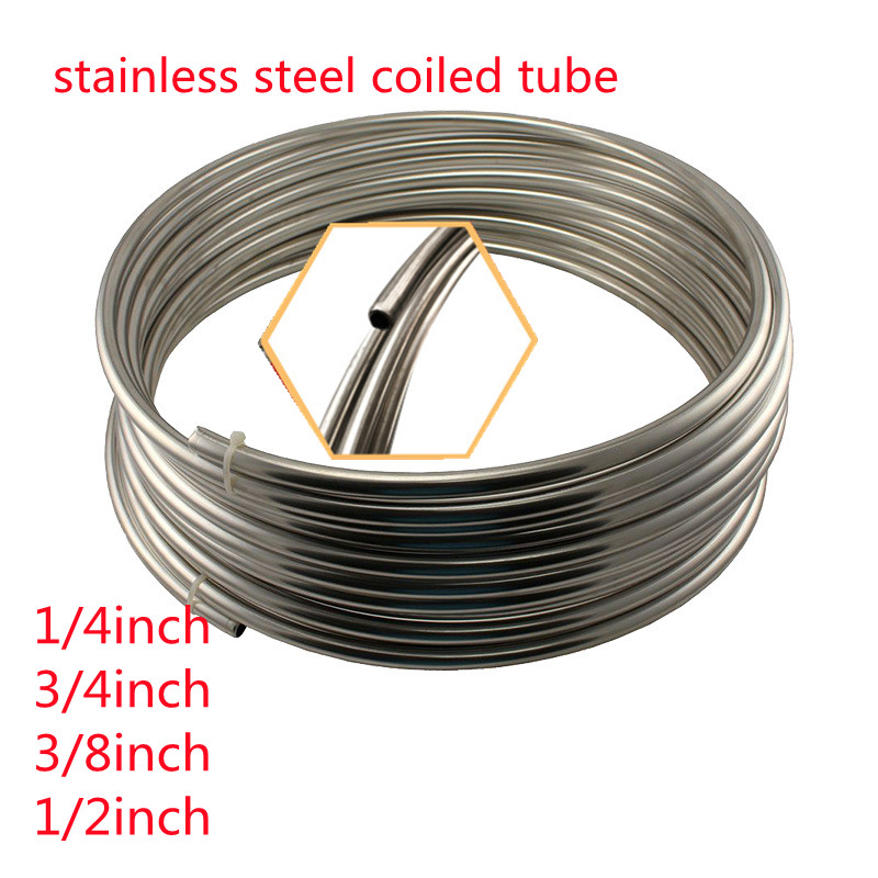 ASTM A789 2205 Grade Stainless Steel Coil Tube for control lines