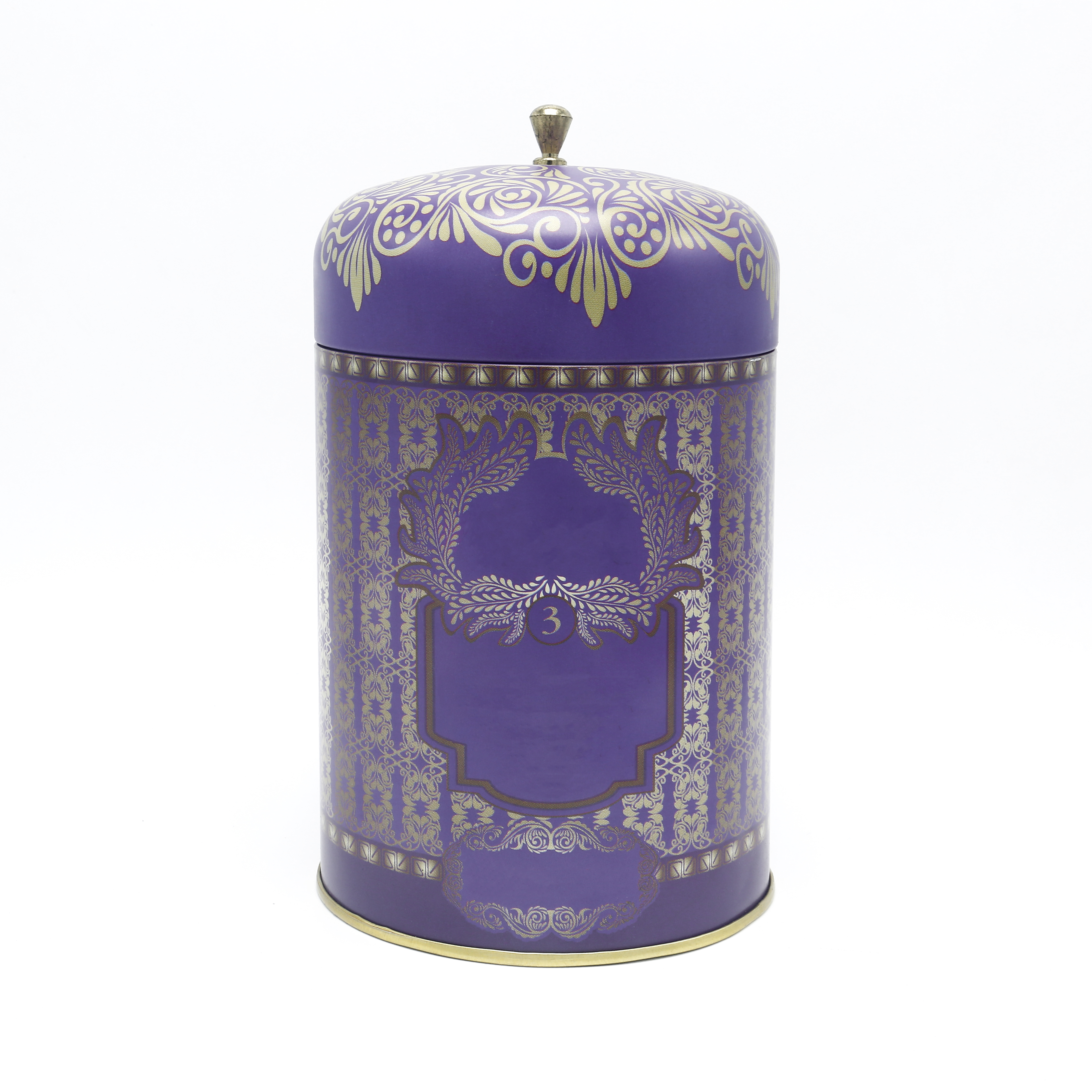 Round Tin Box OS0456A-01 For Tea