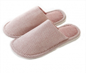 Selipa sa Basali sa Cotton Floor Flat Flat Non-slip Slipper