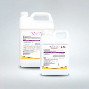 Uxinaniso oluphezulu lwePeracetic Acid Disinfectant