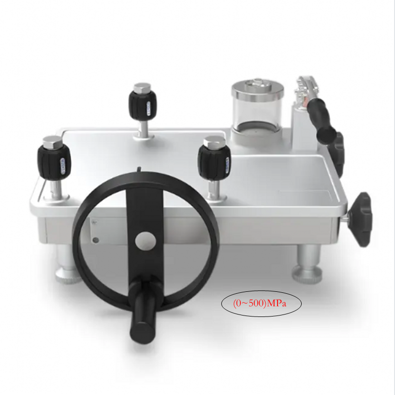 612 Bench Hydraulic Ultra-High Pressure Calibration Pump (0~500)MPa