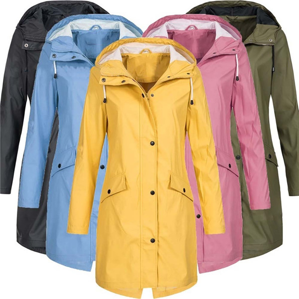 Pu Long Outdoor Rain Coat Jackets Women