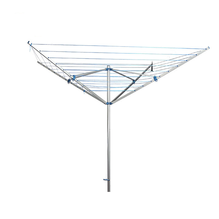 4 Arms Extendable Folding Outdoor Rotary Airer