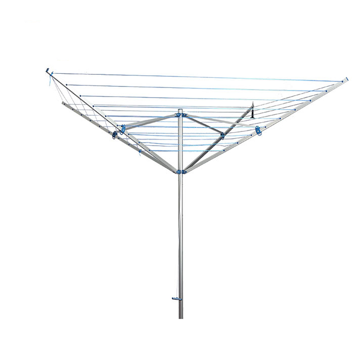 4 Waffen verlängerbar ausklappen Outdoor Rotary Airer