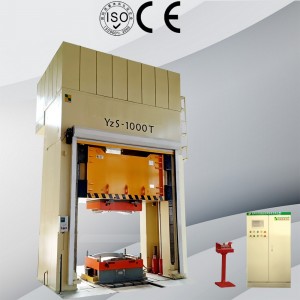د 1000T SMC مولډینګ هیدرولیک پریس ماشین