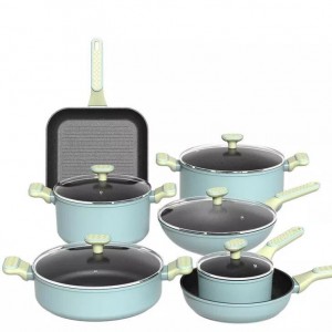 Cookware Set With Tempered Glass Lid