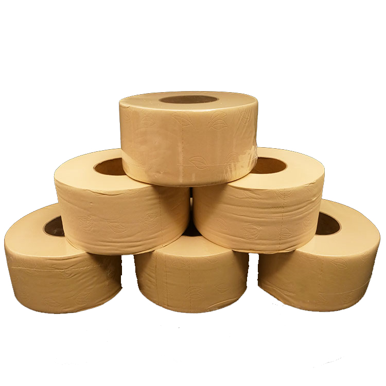 Custom cheap individually wrapped eco friendly bathroom sanitary soft bamboo tissue roll toilet paper