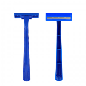 Aabo Alailowaya Alailowaya Twin Blade Awọn ọkunrin ti n irun Felefele Isọnu SL-3013