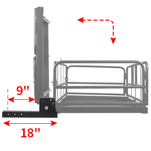 Folding-hitch-cargo-basket-carrier-with-high-sides-3