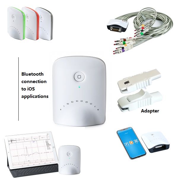 Dispositivo ECG mobile Design intelligente di registratori colorati per uso domestico/professionale