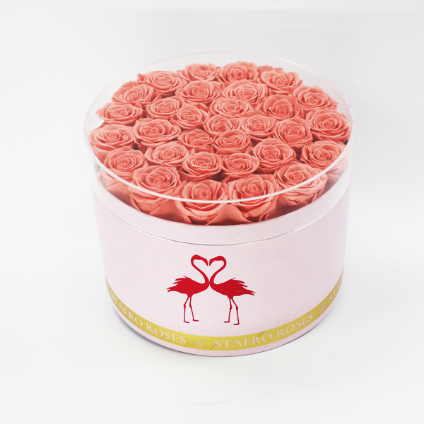 Gift box with flowers