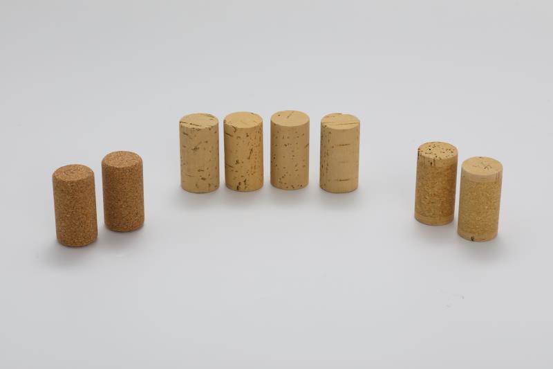 High quality cork stoppers available in different materials
