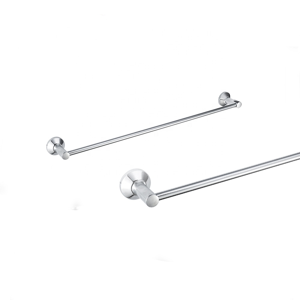 Balneo accessiones Wall Mounted Linteo Rail Simple Design Single Towel Bar 15711