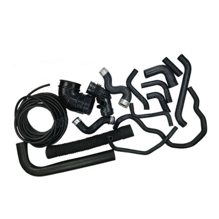 auto parts high temperature resist rubber parts elbow customized turbo radiator EPDM rubber hose for water or air