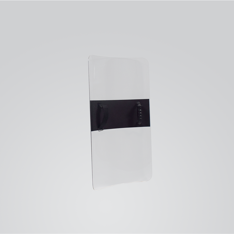 High impact clear polycarbonate common anti-riot shield