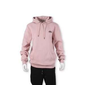 Gepasmaakte logo Franse Terry Plain Hoodies Mans