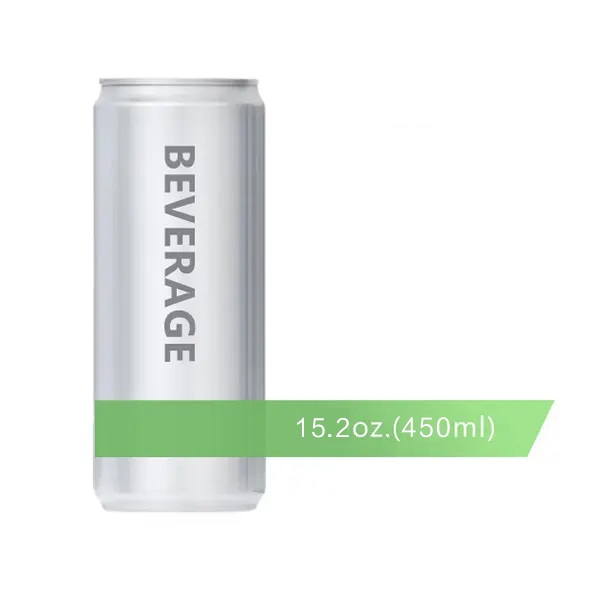 Aluminum Beverage Super Sleek Cans 450ml