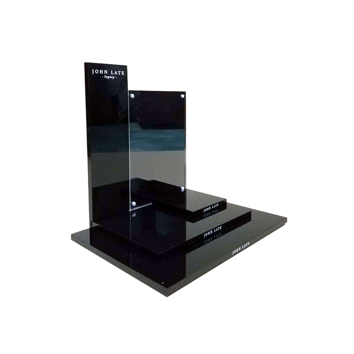 Modern Acrylic Watch Display with screen