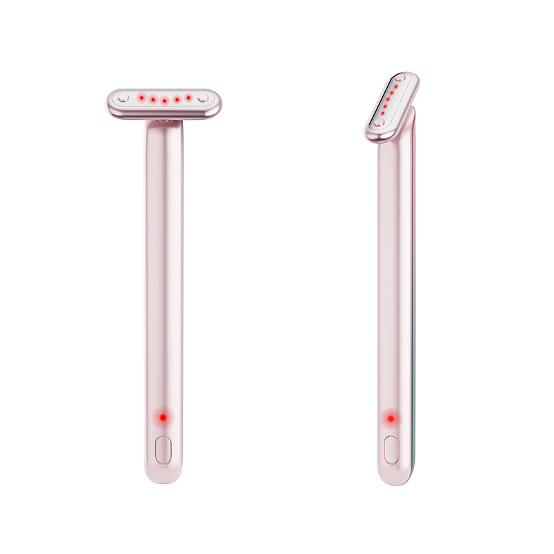 face neck lighten lift led light facial wand with ems