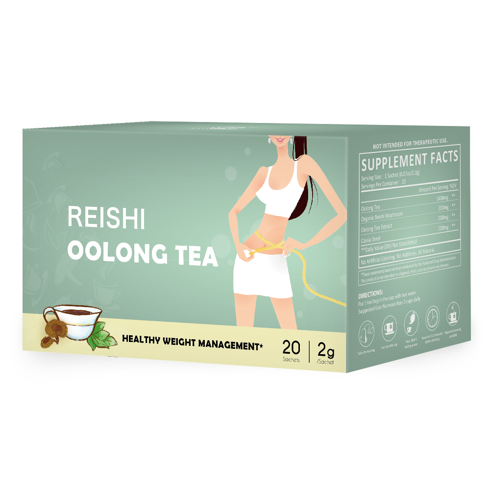 Bagaichean tì Reishi Oolong
