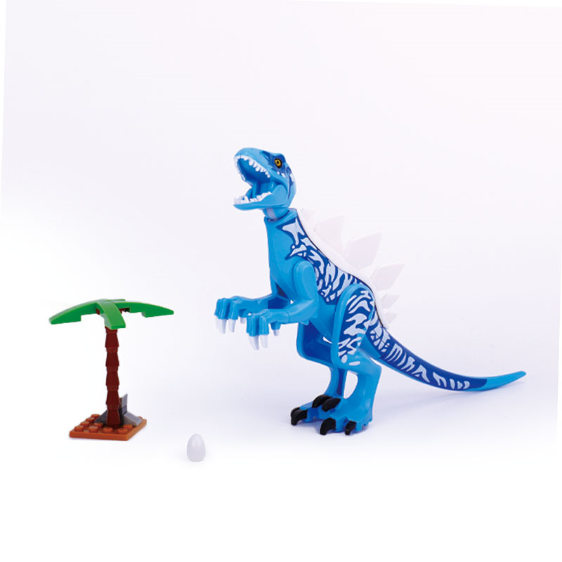 77118 Dinosaur series Disassembly and Assembly DIY Model Toys for Kids Plastic Dinosaur World Building Block Bricks Dinosaur Century Four Styles Dinosaur Mixed