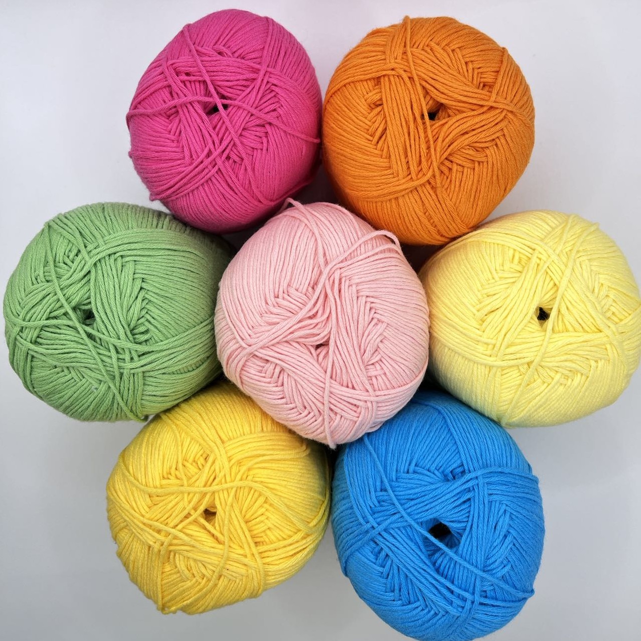 Best Quality 100% Cotton yarn dyed 4 ply Hand Knitting Yarn