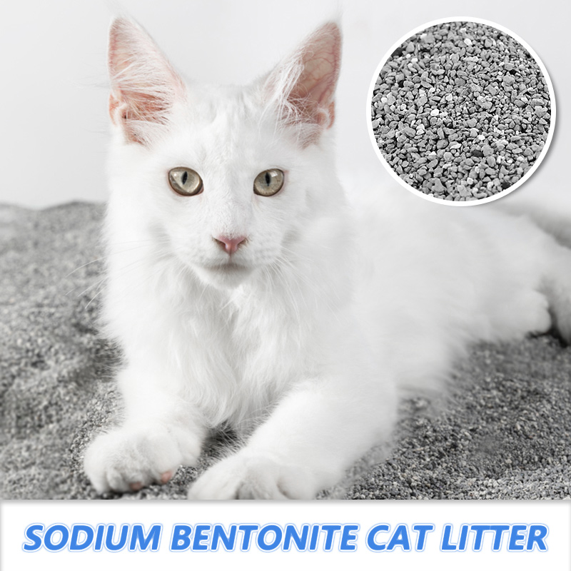 Sodium low dust and good quality bentonite cat litter manufacturer