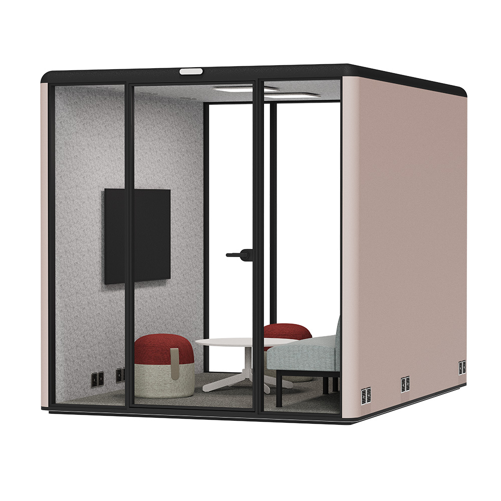 Sound-Proof Booth for 6 Person – CM-P6L