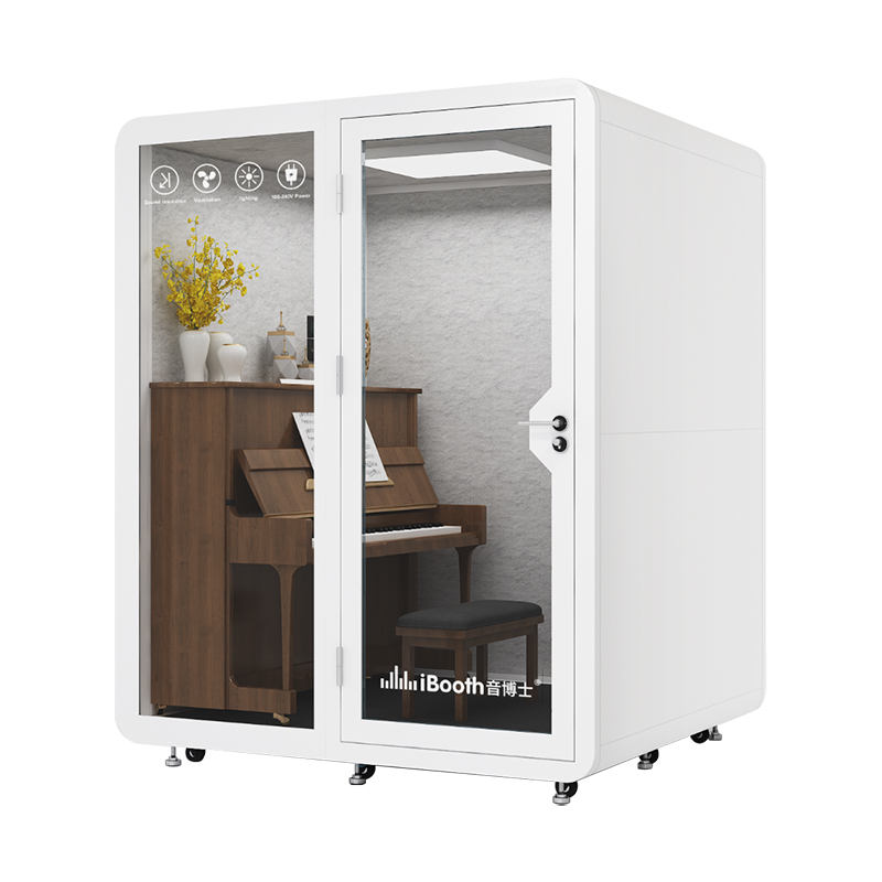 4 person meeting pod or music instrument booth