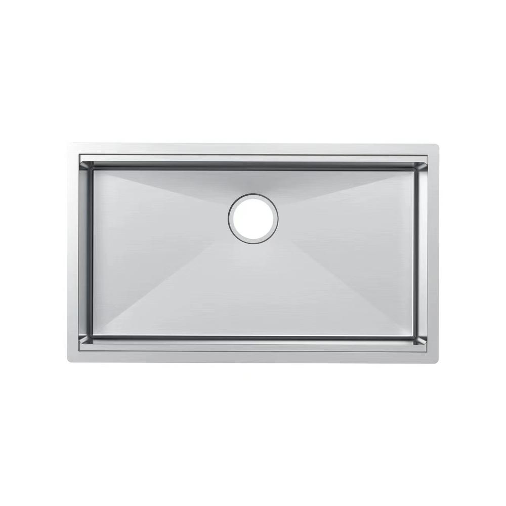 MT7848 Custom High-end Undermount Stainless Steel Kitchen Sink Workstation Single Bowl Deep Basin