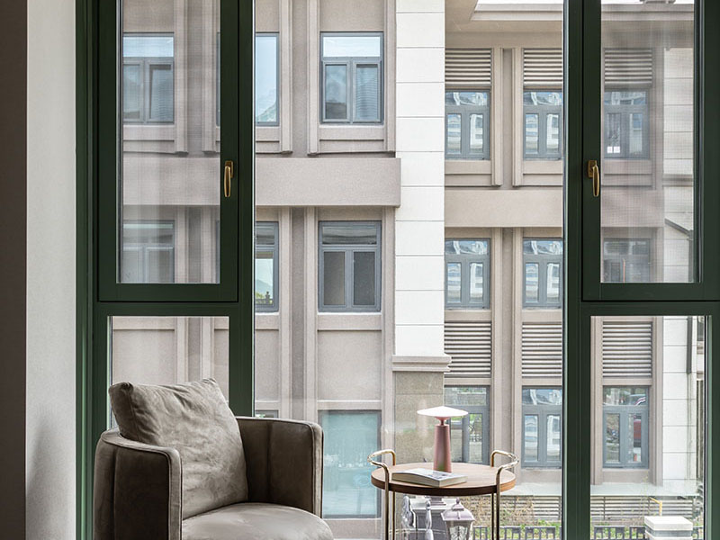 F120 Aluminum Clad Wood Tilt & Turn Windows (slim, fashionable and beautiful)
