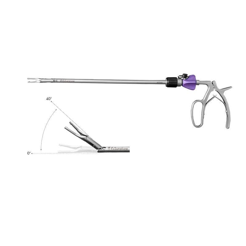 Single Polymer Clip Applier with Flexible angle of 40°