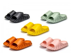 2022 feshene EVA e omeletseng ka potlako basali ba bonolo le banna ba thellang li-slippers Lieta tsa lapeng