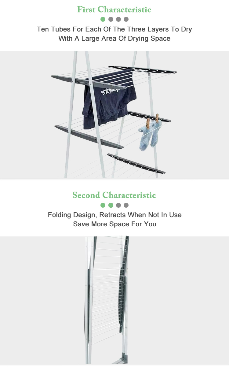 Folding Clothes Drying Rack