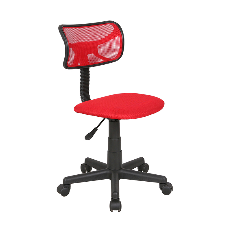 Cadeira de escritório de malha giratória sem braços, várias cores (4)