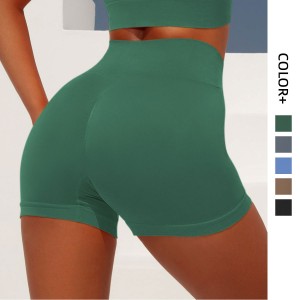 Seamless Yoga Shorts Custom