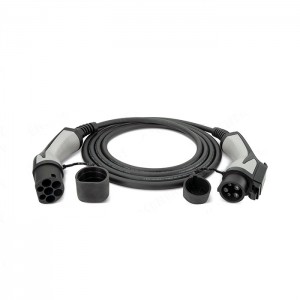 EV Cable (32A 1 Wajiga 7.6KW) oo leh 16ft/5m Nooca 1 Cable