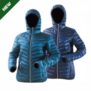 Outdoor-Winterjacke für Damen im klassischen Stil, modischer Stoff