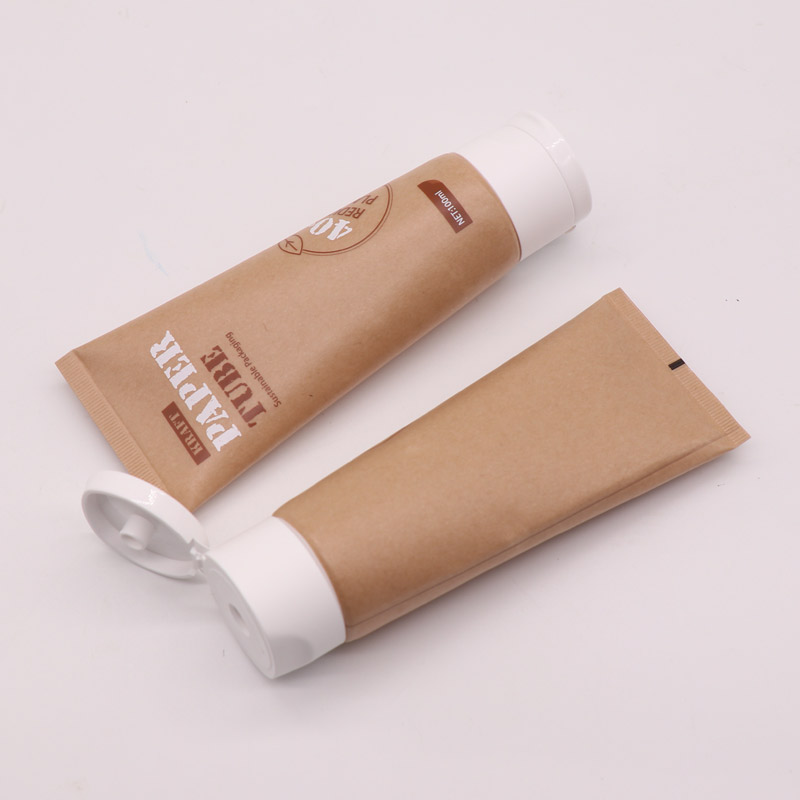 Tubo cosmético de papel kraft (4)