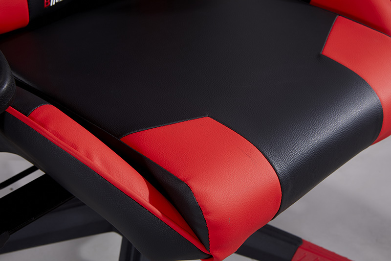 Cadeira de xogos para PC axustable estilo competición con soporte lumbar-10