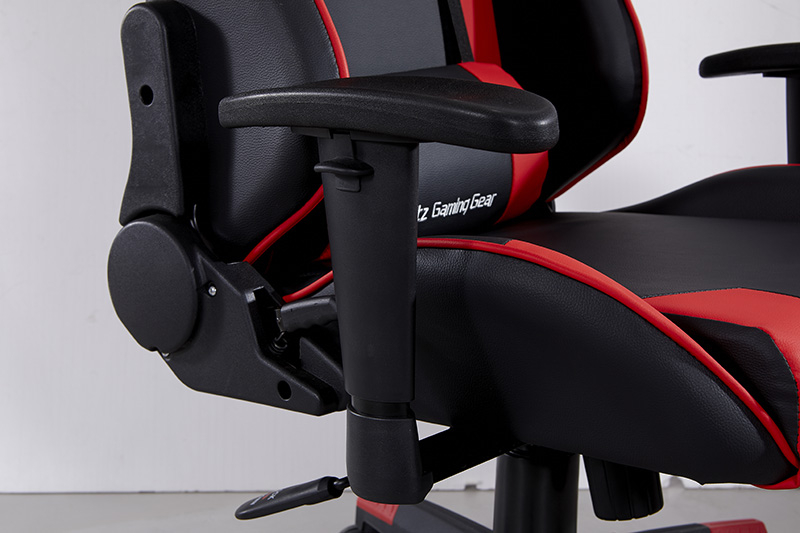 เก้าอี้เล่นเกม PC แบบปรับได้สไตล์รถแข่งพร้อม Lumbar Support-7