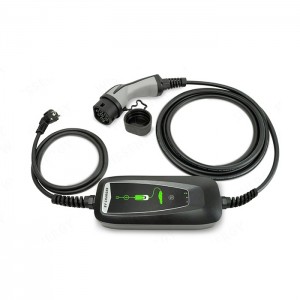Habka 2 EV Charger la qaadi karo (16A 1 Wajiga 3.6KW) oo leh 16ft/5m Nooca 1/2 Xidhiidhiyaha