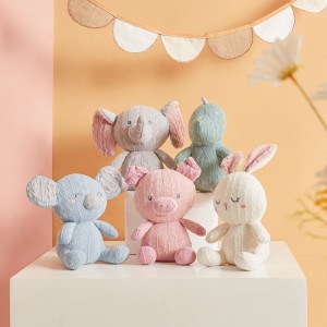 Mwanasesere Aliyetengeneza kwa Mkono wa Amigurumi Crochet 100% Toy Iliyopambwa kwa Pamba kwa Zawadi ya Siku ya Kuzaliwa ya Mtoto