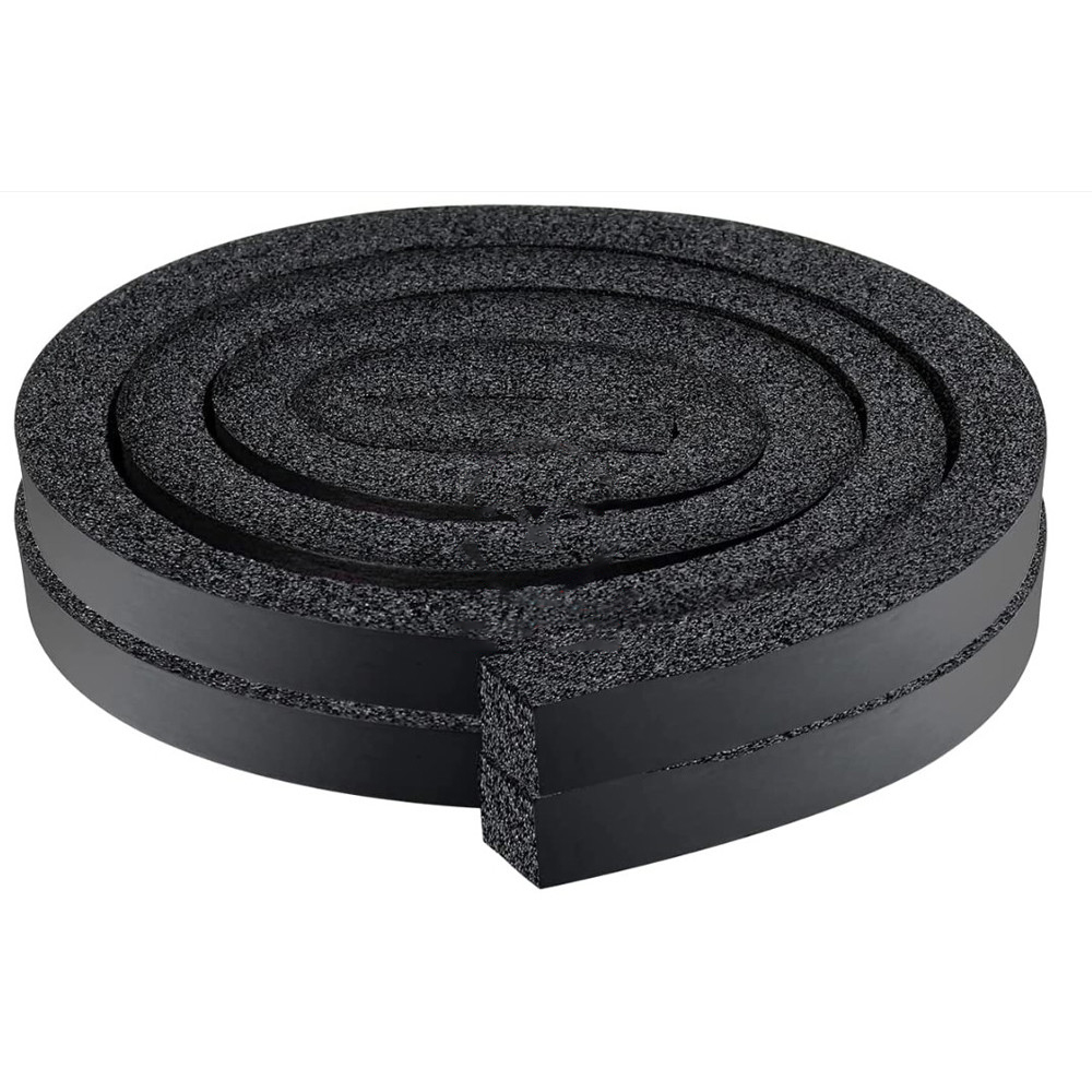 Air Conditioner Rubber Sponge NBR/PVC Flexible Thermal Insulation Heat Proof Hose Duct Air-Conditioning Polyurethane Isolation Rubber Foam Plastic Sheet Rolls