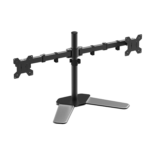 Full Motion Dual Monitor Adjustable Desk Mount