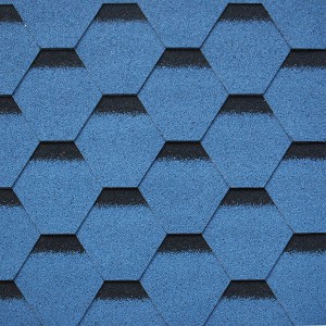 Şingles Roofing Asphalt Blue