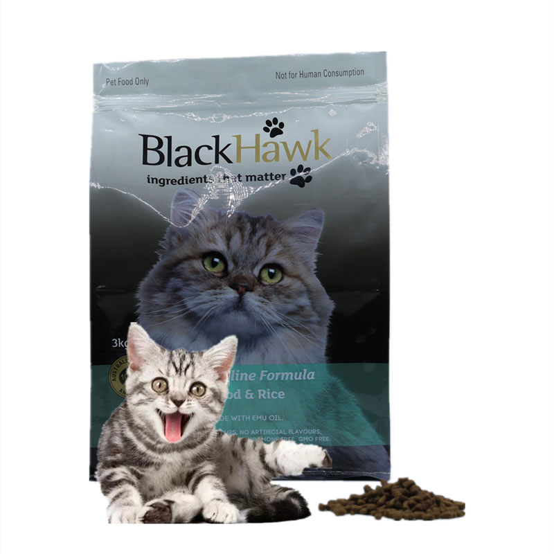 Pet food packaging bag