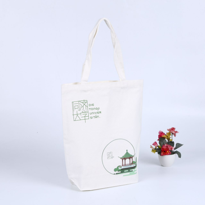 Strong Large Natural White Canvas Tote Bags with Bottom Gusset Different Sizes